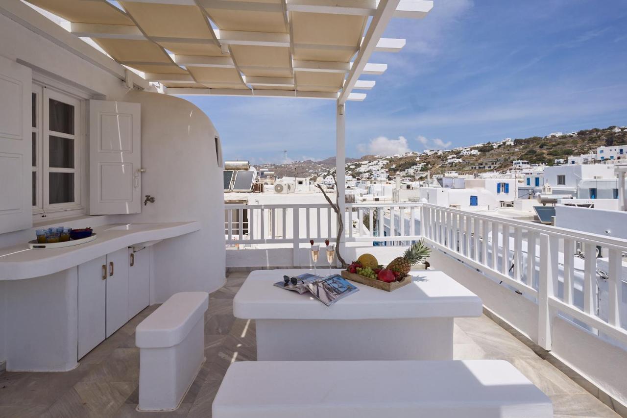Myconian Princess Mykonos Town Bagian luar foto